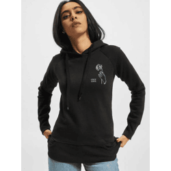 weicher Mister Tee Damen Hoodie mit Baumwolle Schwarz