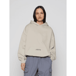Comfortable PEGADOR Women's Hoodie with Cotton, Gray