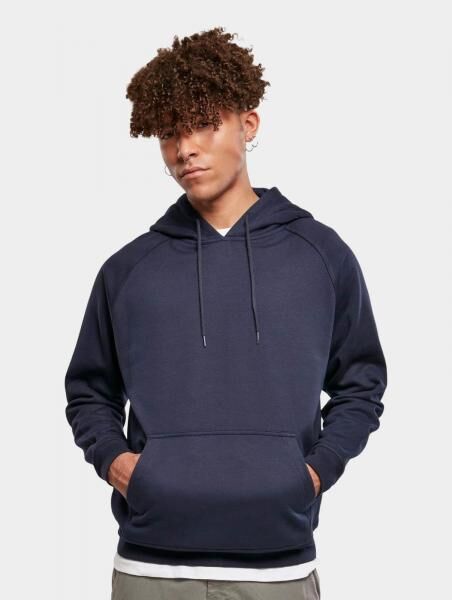 moderner URBAN CLASSICS Herren Hoodie 380 g/m&sup2; mit Baumwolle Navy