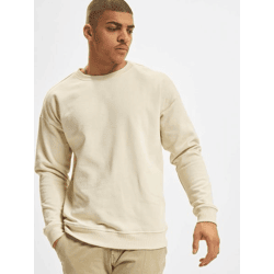 weiches URBAN CLASSICS Herren Sweatshirt Fleece 300 g/m² mit Baumwolle Beige