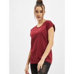 Casual Urban Classics Women's T-Shirt, 140 g/m², Cotton, Red