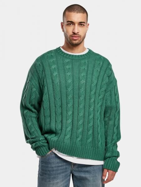 bequemes URBAN CLASSICS Herren Sweatshirt 3 g/m&sup2; Gr&uuml;n