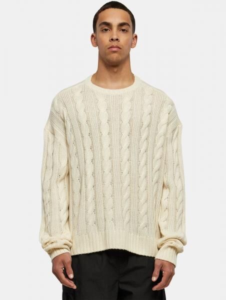 bequemes Urban Classics Herren Sweatshirt Oversize 3 g/m&sup2; Beige