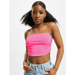 Sporty Urban Classics Women's Stretch T-Shirt, 180 g/m², with cotton, pink