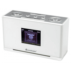 soundmaster DAB+/UKW Uhrenradio mit Stationstasten