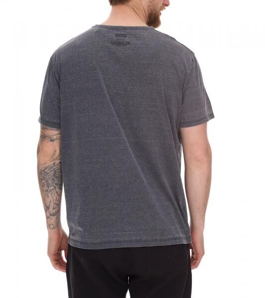 RE:COVERED X STAR WARS Herren T-Shirt mit R2D2-Print Baumwoll-Shirt Kurzarm-Shirt AKSTW2229 Dunkel-Grau