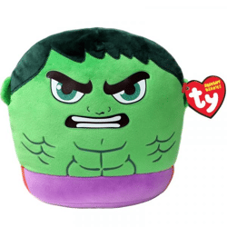 Ty 39350 - Marvel Hulk - Squishy Beanie - Plüschkissen 35 cm