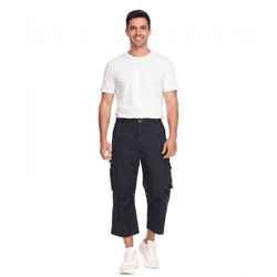 NORTHERN COUNTRY Bundhose Herren Sommer-Arbeitshose Cordura-Verstärkt Berufsbekleidung Heimwerker-Hose 7/8 Hose 78296434 Schwarz