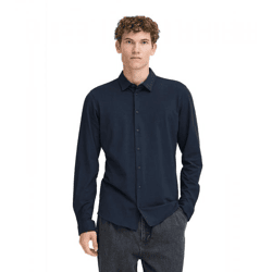 klassisches CASUAL FRIDAY CFFolke LS Herren Business-Hemd mit Knopfleiste Langarmhemd 20505638-194013 Blau