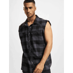 stylische Brandit Herren Jacke Kordelzug Reißverschluss mit Baumwolle Schwarz