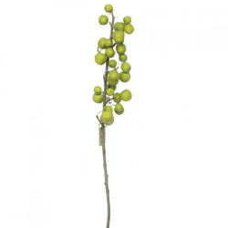 HBX Künstlicher Apfelzweig grün 66 cm