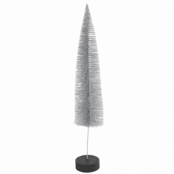 Countryfield Christmas tree on base Glitter silver 40 cm