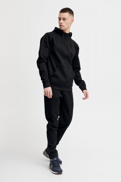 klassischer SOLID SDQuinton Herren Kapuzenpullover aus Sweat Hoodie 21301037-ME-194008 Schwarz