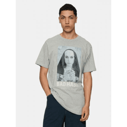 lässiges Mister Tee Herren T-Shirt 180 g/m² mit Baumwolle Grau