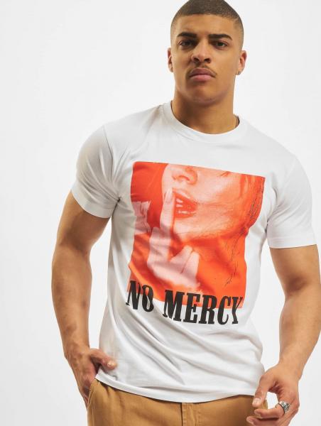 modernes Mister Tee Herren T-Shirt 180 g/m&sup2; mit Baumwolle Wei&szlig;