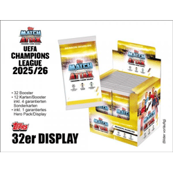 Topps UEFA Champions League 2025/2026 TC – 32er DISPLAY