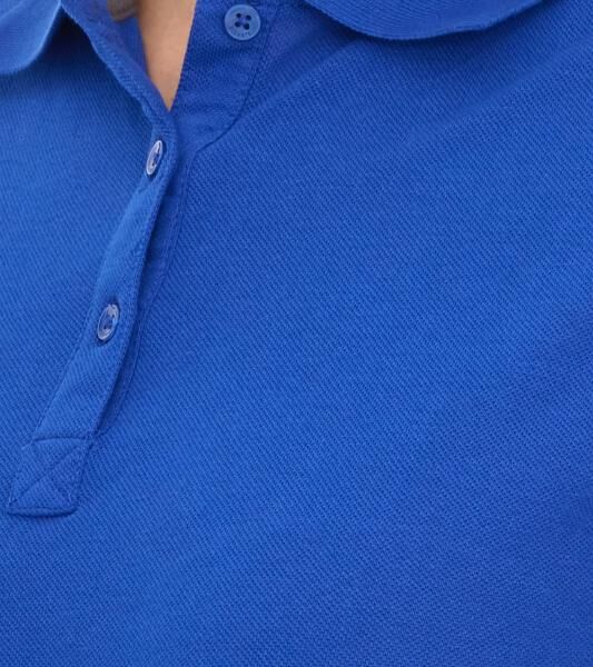 ELEVATE Helios Damen Polo-Shirt Baumwolle Polo-Hemd Pique-Strick 180 g/m&sup2; 3810744 Blau