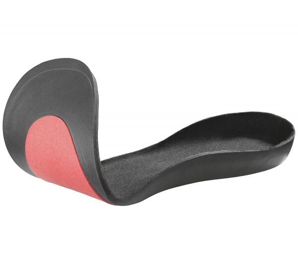 SoleFoot Einlegesohlen ideal f&uuml;r jeden Tag Einlagen Hi-Performance Schuheinlage Comfort Black Deluxe Edition Schwarz/Rot