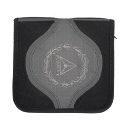 Mudvayne CD-Tasche für 24 CD´s CD-Hülle Metal-Band CD-Sammler CD-Schutz Schwarz/Grau