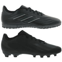 adidas Herren Fußballschuhe Copa Pure 2 Club TF IE7525 oder X Crazyfast.4 FxG GY7433 für Kunstrasen, Hart- und Aschenplätze in Schwarz