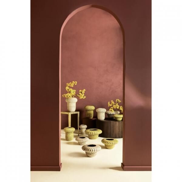 PTMD bloempot Sindi High geel S 22 cm