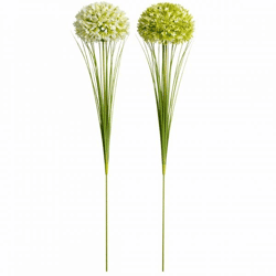 Kunstbloem Allium 68 cm 2 assorti