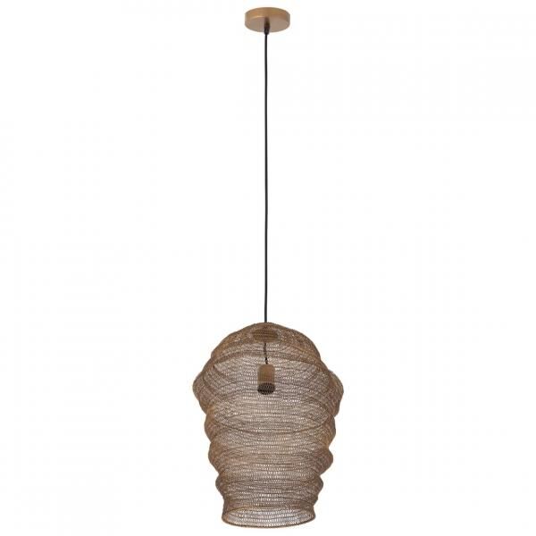 PTMD Hängeleuchte Miko S Messing 50 cm