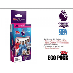 Topps Premier League Trading Cards 2026/2027 – ECO PACK