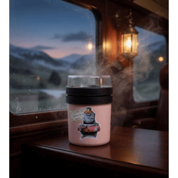 Harry Potter To Go Express 500ml Isolierte Lunchbox mit Deckel für warme & kalte Mahlzeiten Rosa