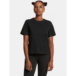modernes Urban Classics Damen T-Shirt 220 g/m² mit Baumwolle Schwarz