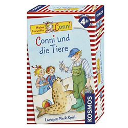 Kosmos 710989 - Conni und die Tiere, Mitbringspiel - Lustiges Merk-Spiel