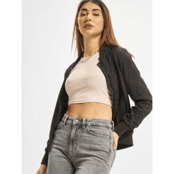 Leichte Urban Classics Damen Bomberjacke 78 g/m² Übergangs-Jacke Schwarz