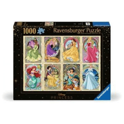 Disney Princess - Nouveau Art Prinzessinnen - Puzzle 1000 Teile