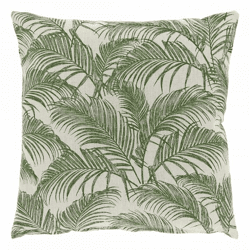 Unique Living Kissen „Roeli“ in Teegrün, 45 x 45 cm