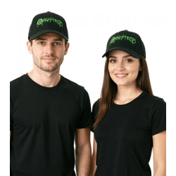 Ministry Unisex Industrial Metal Band Trucker Cap—Stylish Baseball Cap—Fan Merchandise TC101752MIN Black