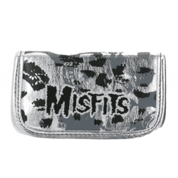 MISFITS Band-Brieftasche im auffälligem Look mit Logo-Schriftzug GW108457MIS Silber