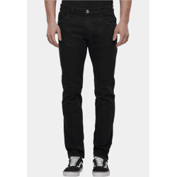bequeme 2Y Premium Herren Jeans Slim Fit mit Baumwolle Schwarz