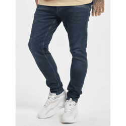 lässige 2Y Premium Herren Jeans Skinny Fit mit Baumwolle Blau
