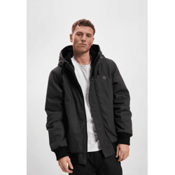 moderne Brandit Herren Jacke mit Baumwolle Anthrazit