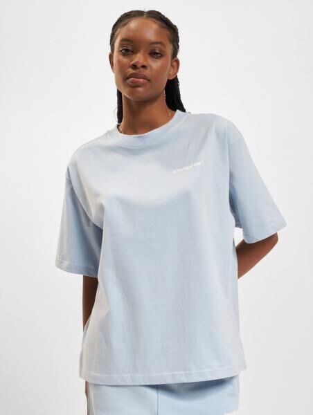modernes Low Lights Studios Damen T-Shirt Hell-Blau
