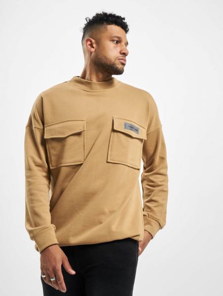 bequemes Sixth June Herren Sweatshirt Beige