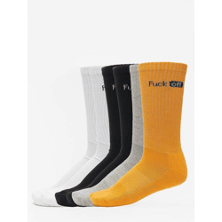 bequeme Mister Tee Unisex Socken Stretch mit Baumwolle Schwarz/Grau/Weiß/Gelb