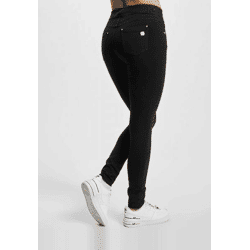 stylische Freddy Damen Jeans Skinny Fit Schwarz