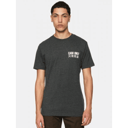 sportliches Mister Tee Herren T-Shirt 180 g/m² mit Baumwolle Anthrazit