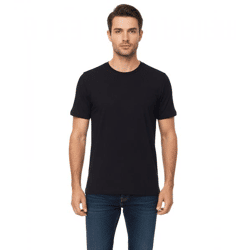 PUMA Blank Base Herren T-Shirt nachhaltiges Unterzieh-Shirt Baumwoll-Shirt 678255 02 Schwarz