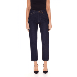 LTB Victoria Damen Straight Fit Jeans mit Rinsed-Waschung Denim-Hose 51366 14678 082 Dunkelblau