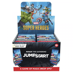 Magic the Gathering - Marvel Super Heroes Jumpstart Booster Display (24 Boosters) - EN