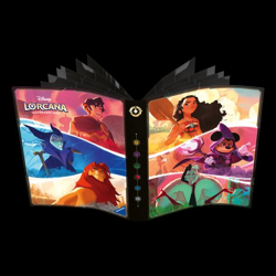 Disney Lorcana: 9-Pocket Card Portfolio Micky, Vaiana, Cruella De Vil