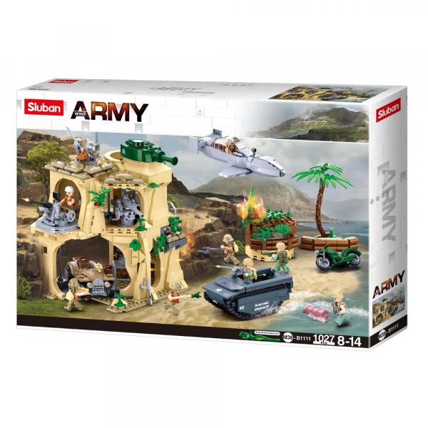 Sluban M38-B1111 - Army - Die Schlacht von Iwo Jima