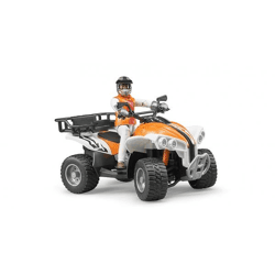 Bruder 63000 - Quad mit Fahrer, 1:16